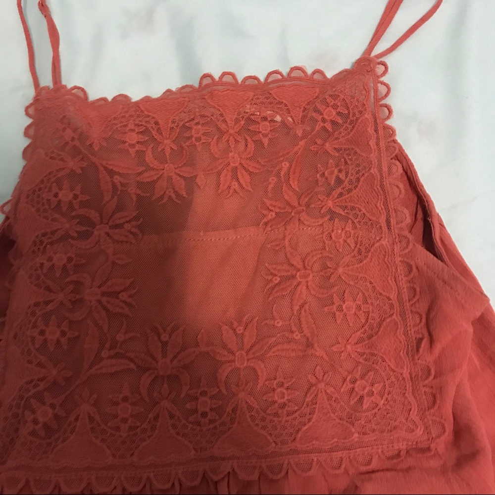 Embroidered Square Neck Tank - Picture 4 of 6